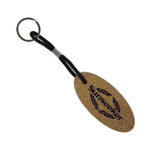 Floating Cork Keyring